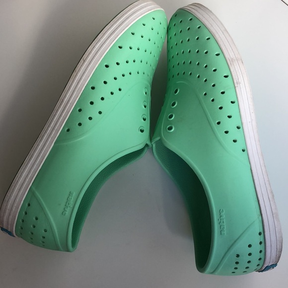 Native Shoes Jericho Fresco green slip-on, size 10 - Picture 5 of 8